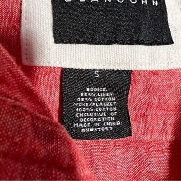 Sean John boys button‎ front linen blend shirt size small - Picture 5 of 5